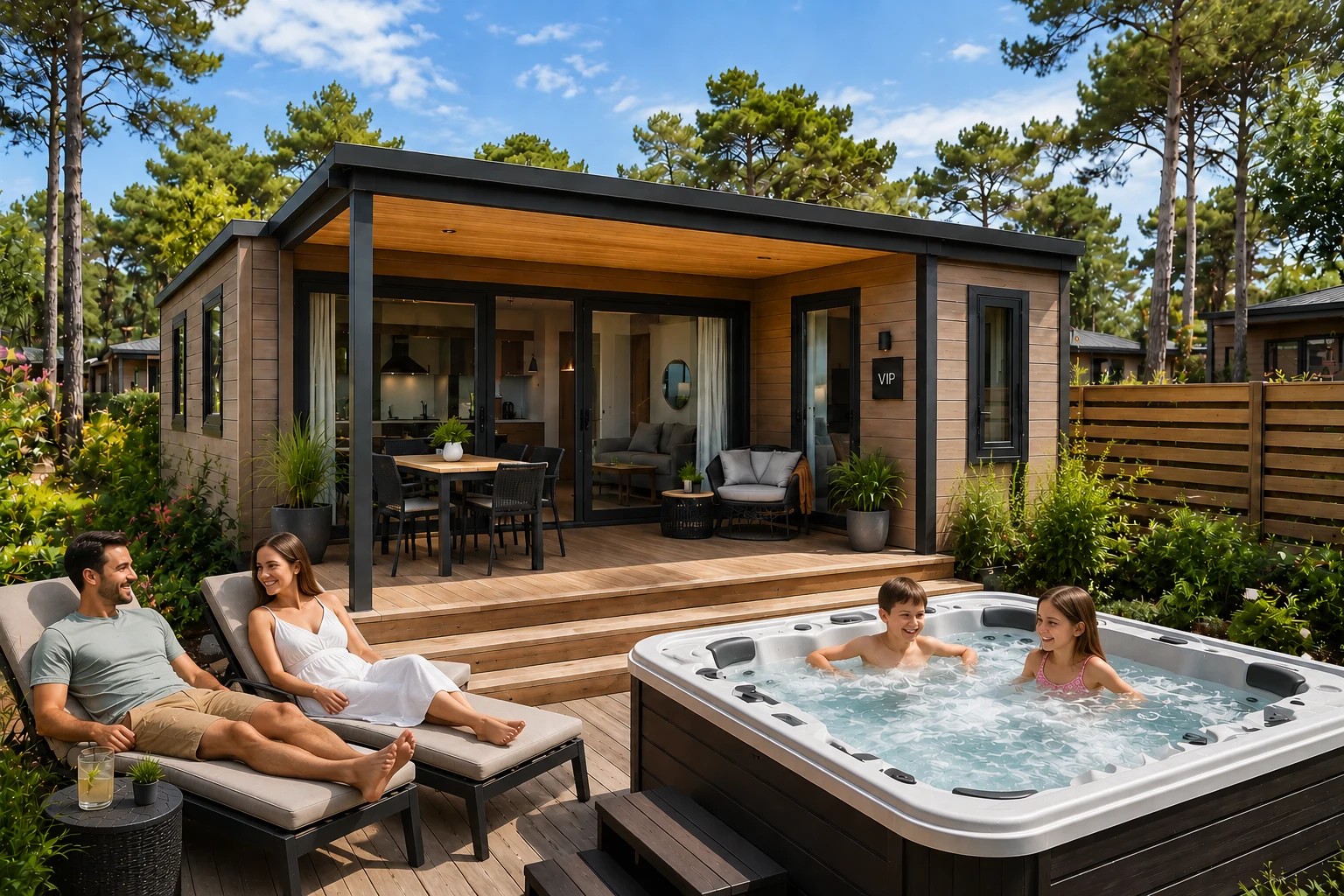 Cottage de luxe avec terrasse et jacuzzi en Provence