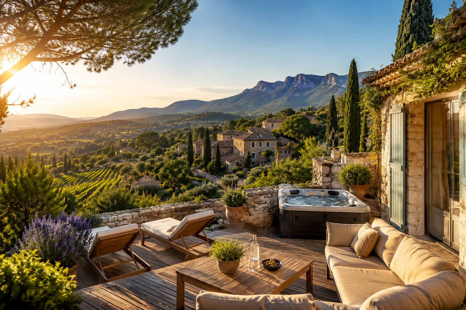 Art de vivre et paysage de Provence