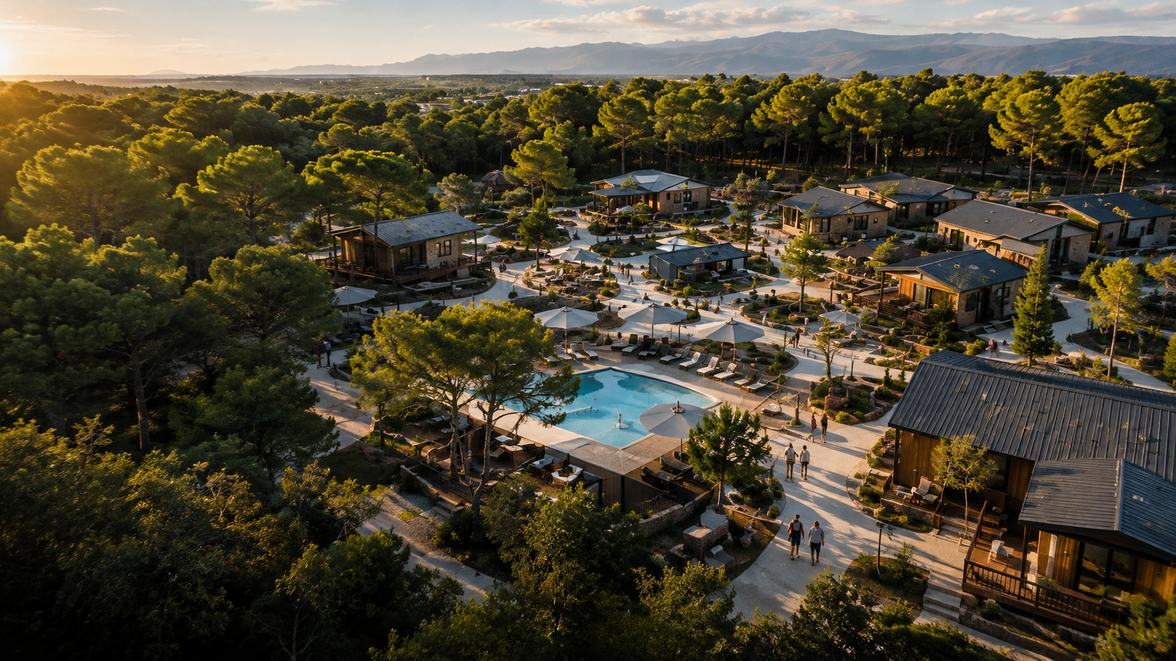 Village vacances de cottages en Provence